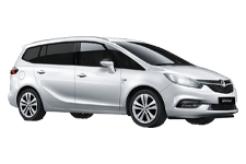 Van Hire Lancing - Vauxhall Zafira 5 + 2 - Minibus hire Lancing